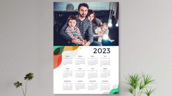 Calendario de pared 33x47